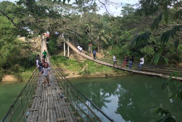 Bamboo Hanging Bridge Bohol