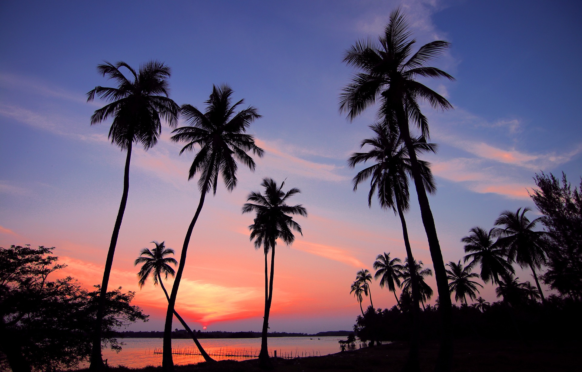 Sri Lanka Sonnenuntergang