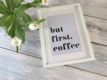 But first coffee